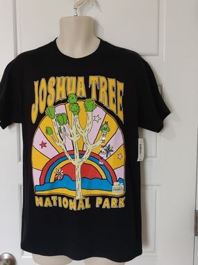 Joshua Tree National Park Black Graphic Tee